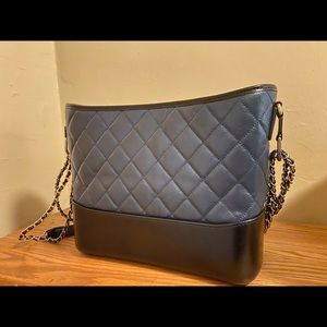 Gabrielle inspired genuine leather hobo handbag